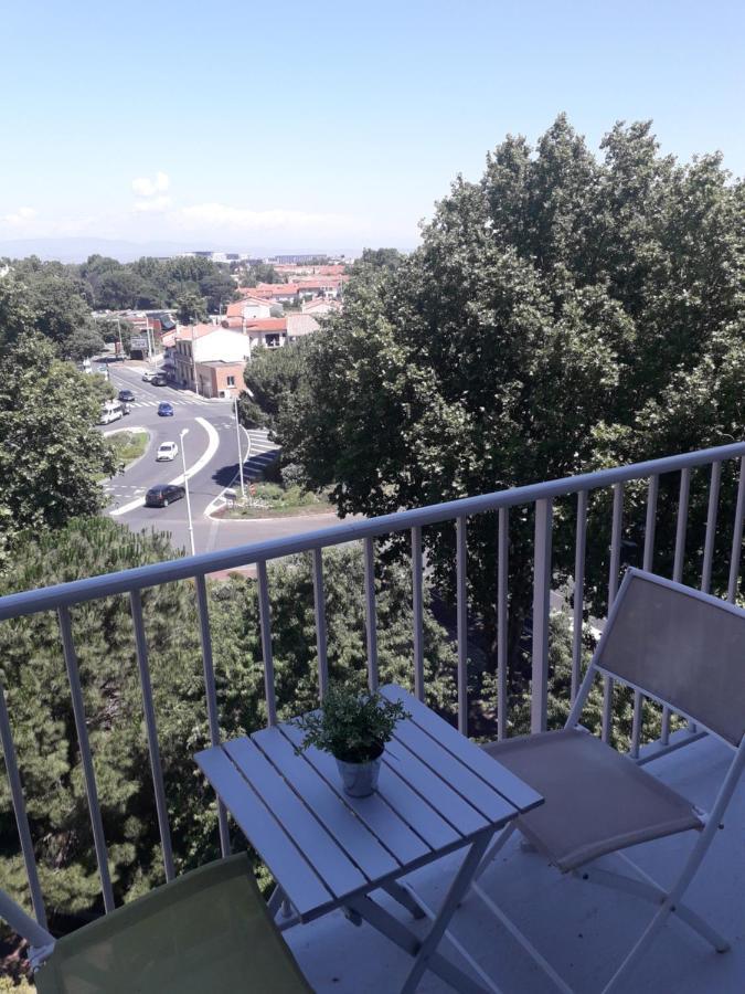 Residence D'Anjou - Grand Studio Avec Balcon Et Parking Privatif Perpignan Exteriér fotografie